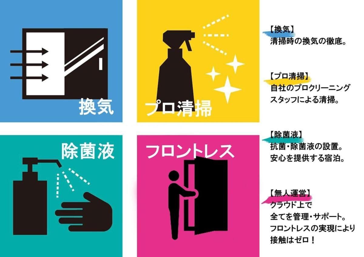 Bhotel Ball Park - Newlybuild 2 Bedrm Apt 2 Mins Baseball Museum 4Ppl Hirosima Kültér fotó