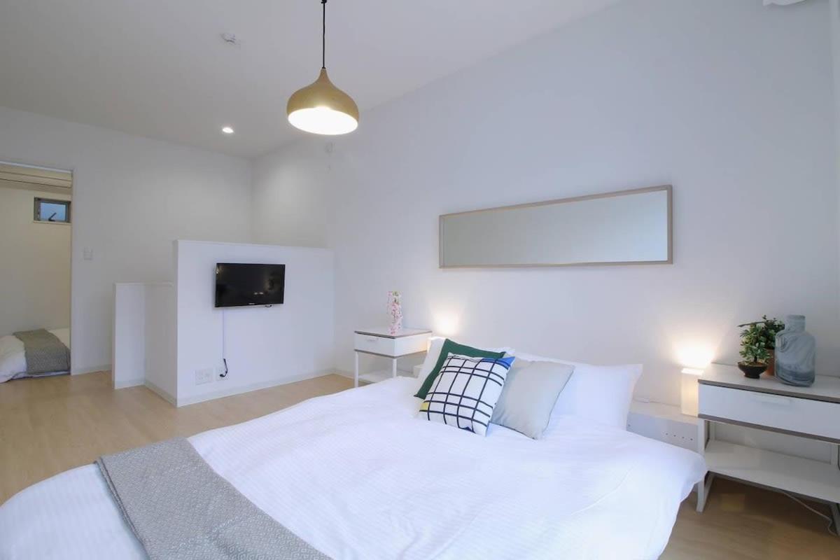 Bhotel Ball Park - Newlybuild 2 Bedrm Apt 2 Mins Baseball Museum 4Ppl Hirosima Kültér fotó